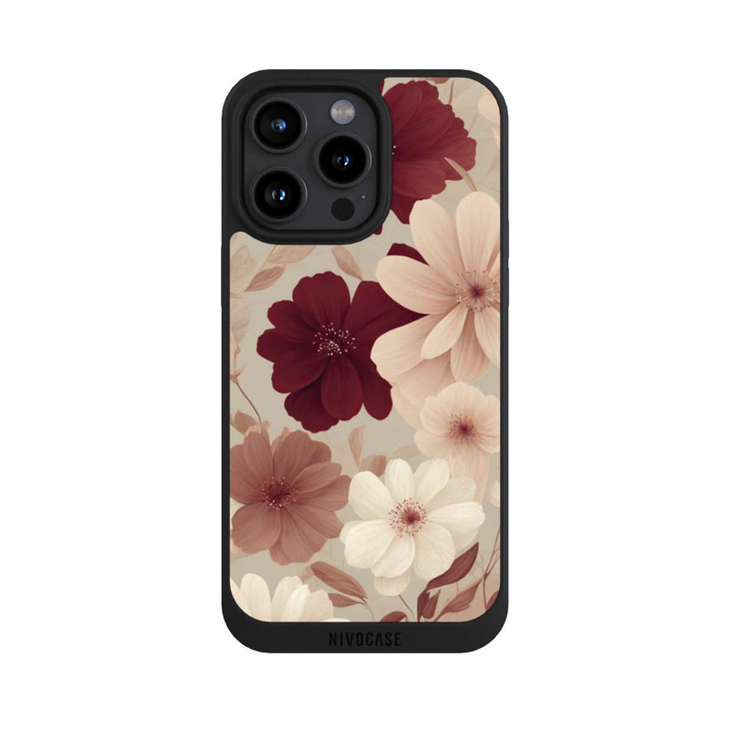 iPhone 15 Pro Max NIVOpure Romantische Pastellblumen mit KI