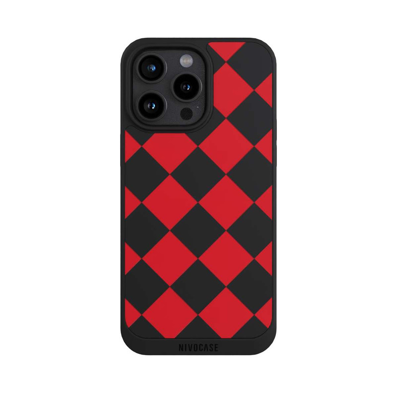 iPhone 15 Pro Max NIVOpure Raute Bordeaux ohne Hintergrund