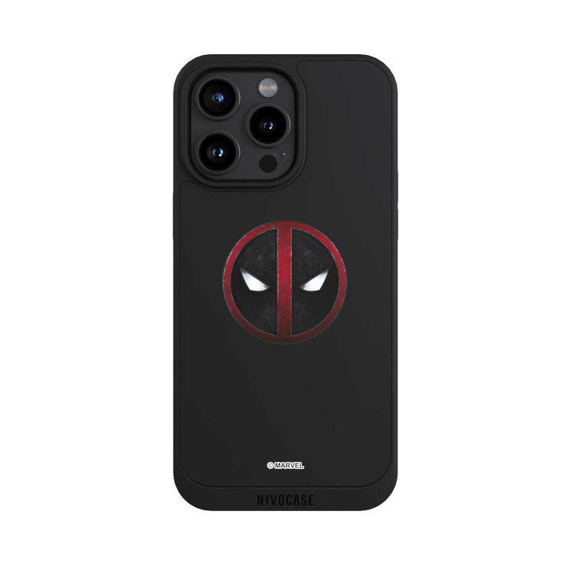 iPhone 15 Pro Max NIVOpure Deadpool Logo Transparent