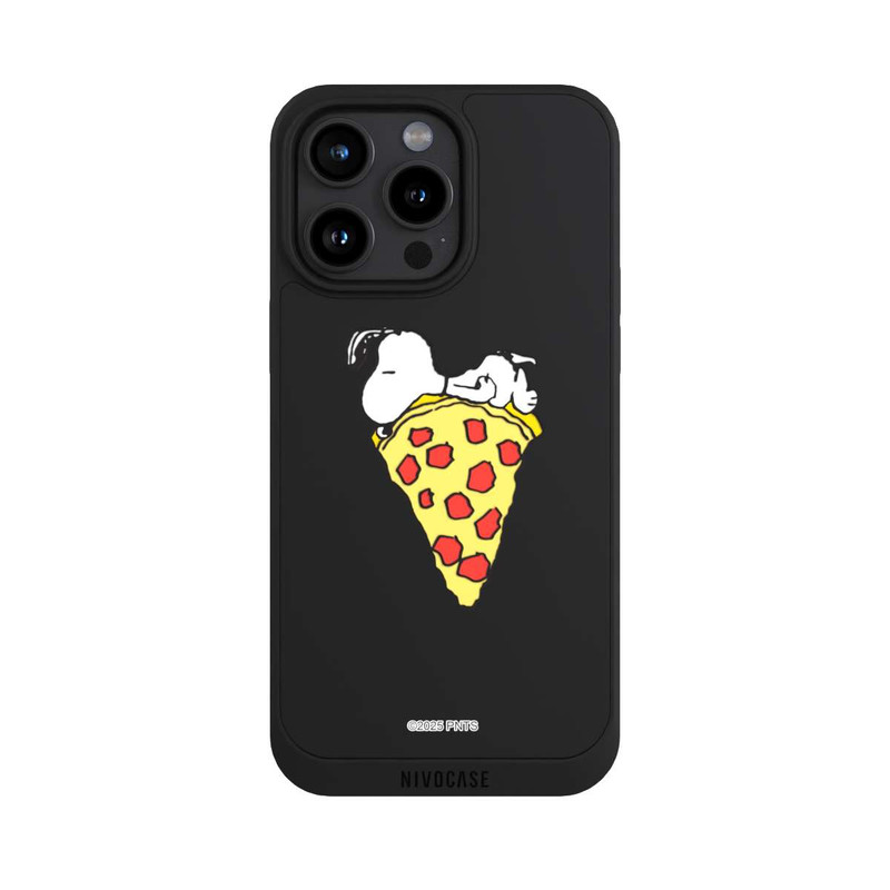 iPhone 15 Pro Max NIVOpure Snoopy Pizza Transparent
