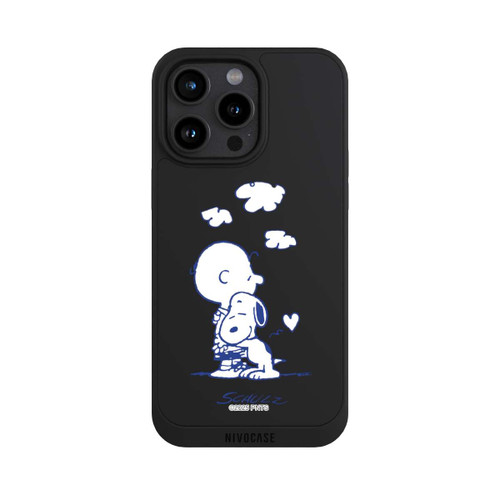 Apple iPhone 15 Pro Max NIVOpure Peanuts Charlie Brown Snoopy Hug Transparent