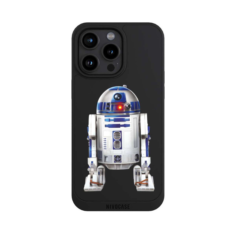 iPhone 15 Pro Max NIVOpure Star Wars R2D2 Transparent