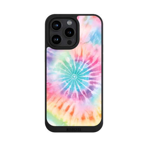 Apple iPhone 15 Pro Max NIVOpure Rainbow Color Tie Dye 