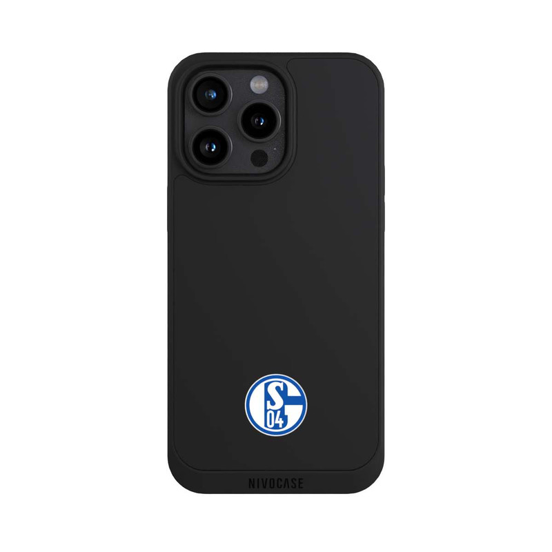 iPhone 15 Pro Max NIVOpure FC Schalke 04 Logo Klein Transparent