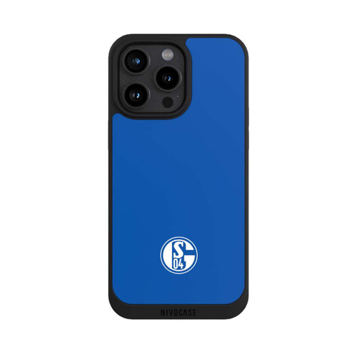 Apple iPhone 15 Pro Max NIVOpure FC Schalke 04 Logo Blau