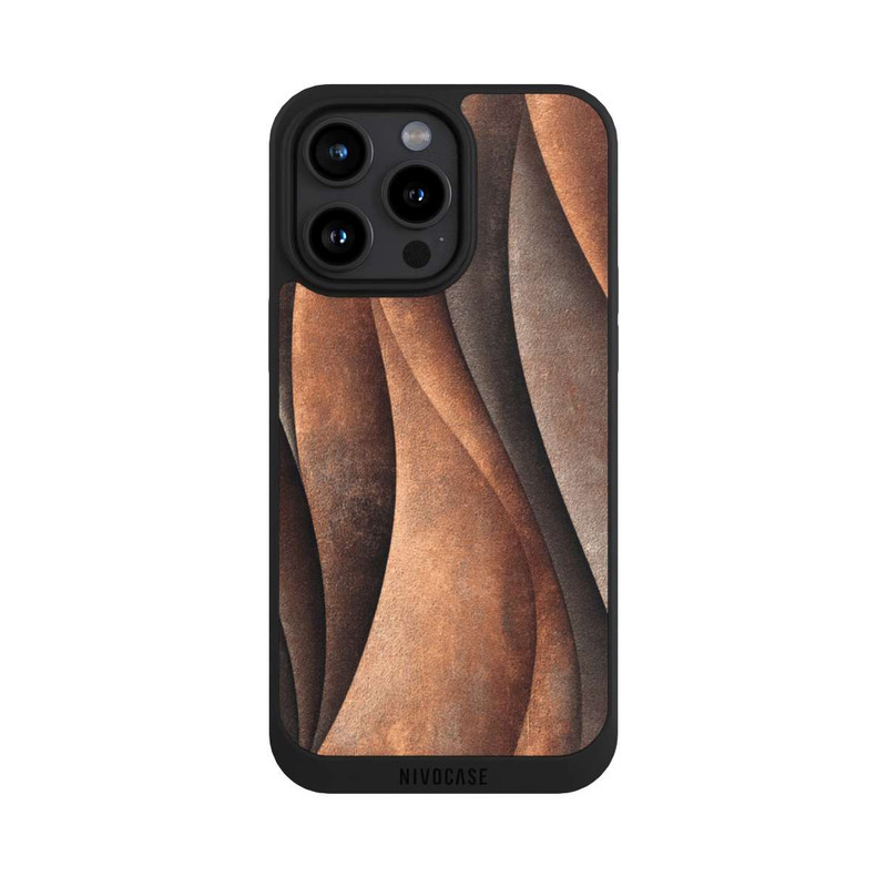 iPhone 15 Pro Max NIVOpure Bronze Luxueux Look