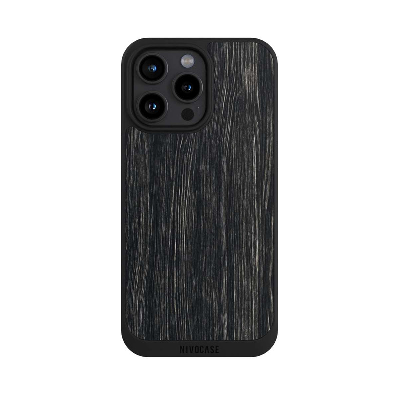 iPhone 15 Pro Max NIVOpure Dark Wood Texture