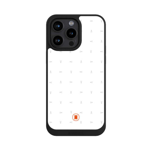 Apple iPhone 15 Pro Max NIVOpure Nivocase Muster Weiss Grau