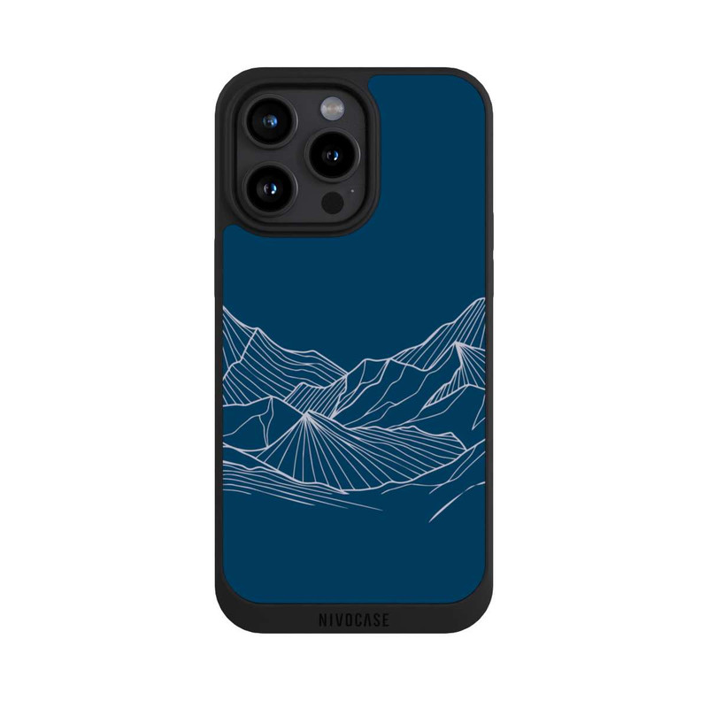 iPhone 15 Pro Max NIVOpure Courbes de niveau de Blue Mountain