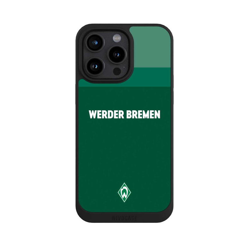iPhone 15 Pro Max NIVOpure Werder Bremen Schriftzug Raute