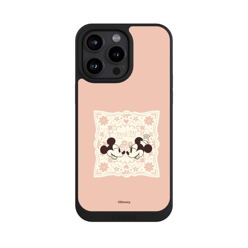 iPhone 15 Pro Max NIVOpure Minnie und Micky Forever Rosa