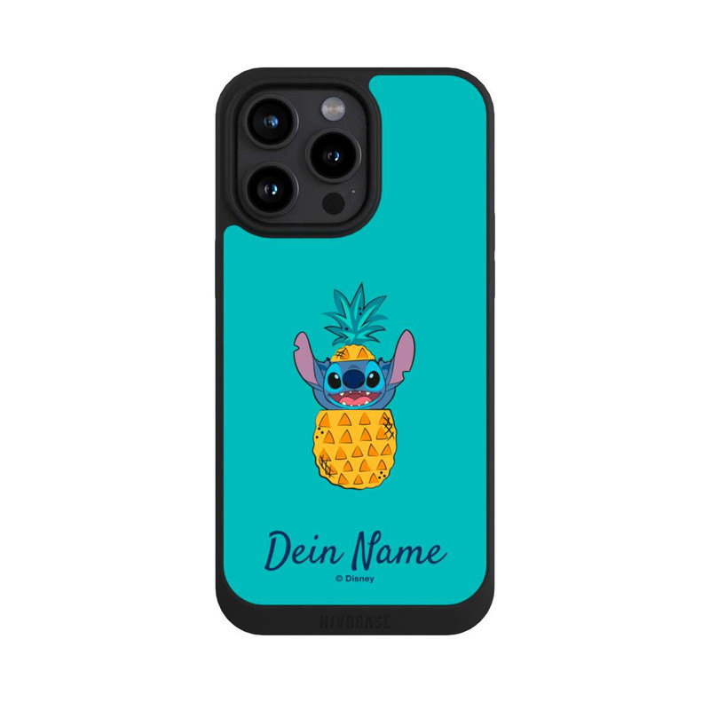 iPhone 15 Pro Max NIVOpure Stitch Pineapple personnalisable