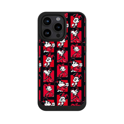 Apple iPhone 15 Pro Max NIVOpure Micky Maus Rally Pattern Red