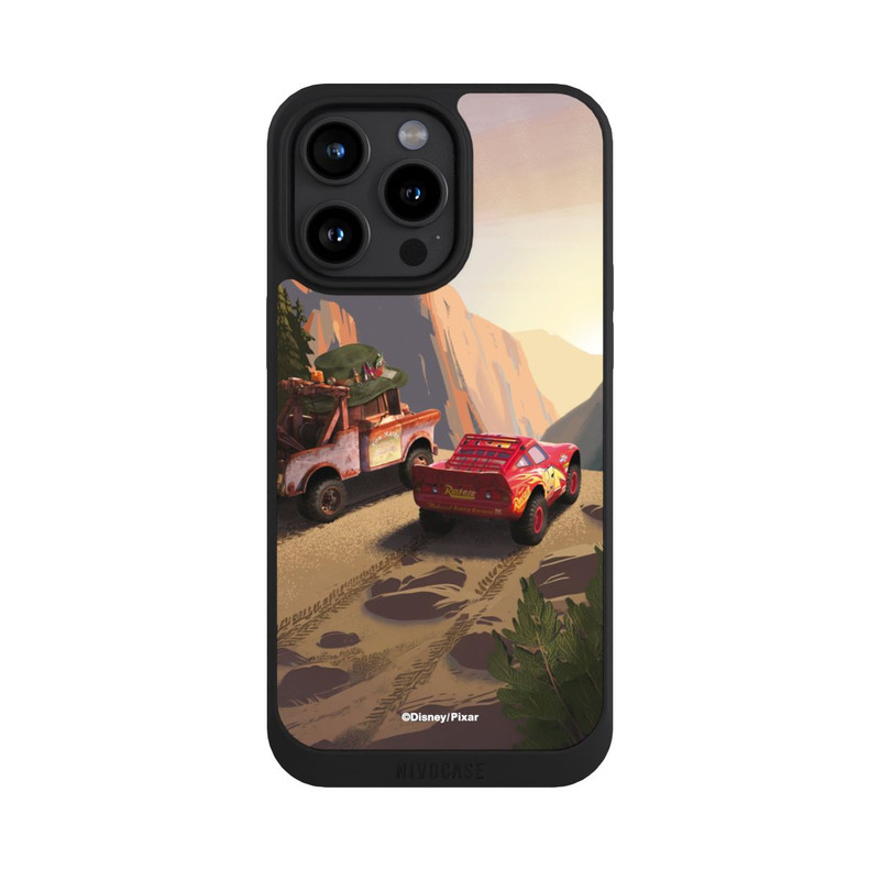 iPhone 15 Pro Max NIVOpure Disney Pixar Cars Sunset Lightning McQueen and Mater