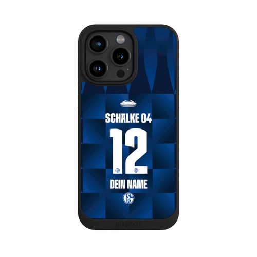 Apple iPhone 15 Pro Max NIVOpure Schalke 04 Trikot Personalisierbar 26-27