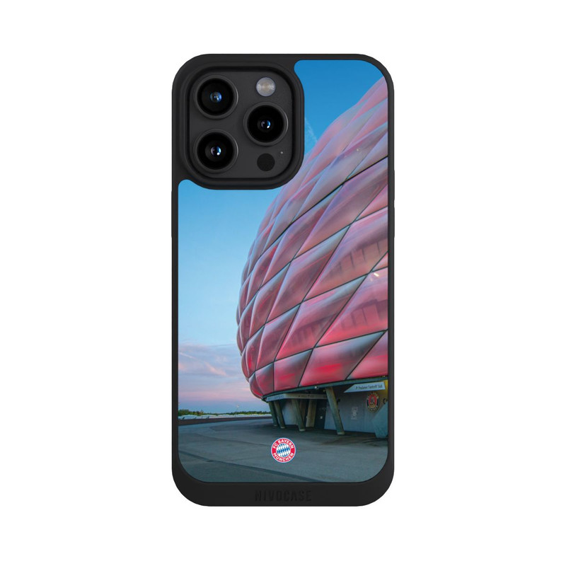 iPhone 15 Pro Max NIVOpure FC Bayern Allianz Arena Morgenröte