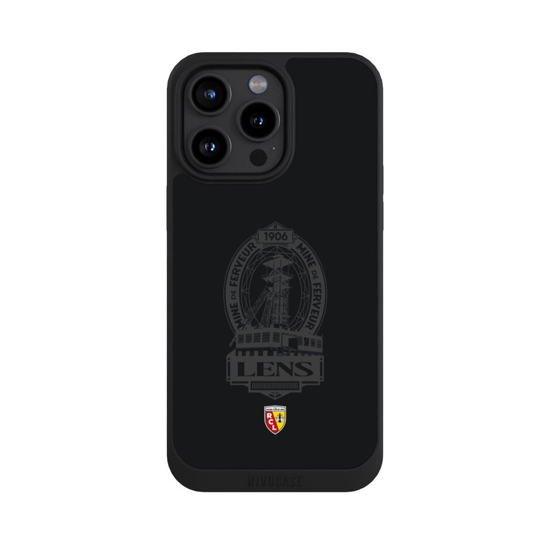 iPhone 15 Pro Max NIVOpure RC Lens Mine de Ferveur Emblem black