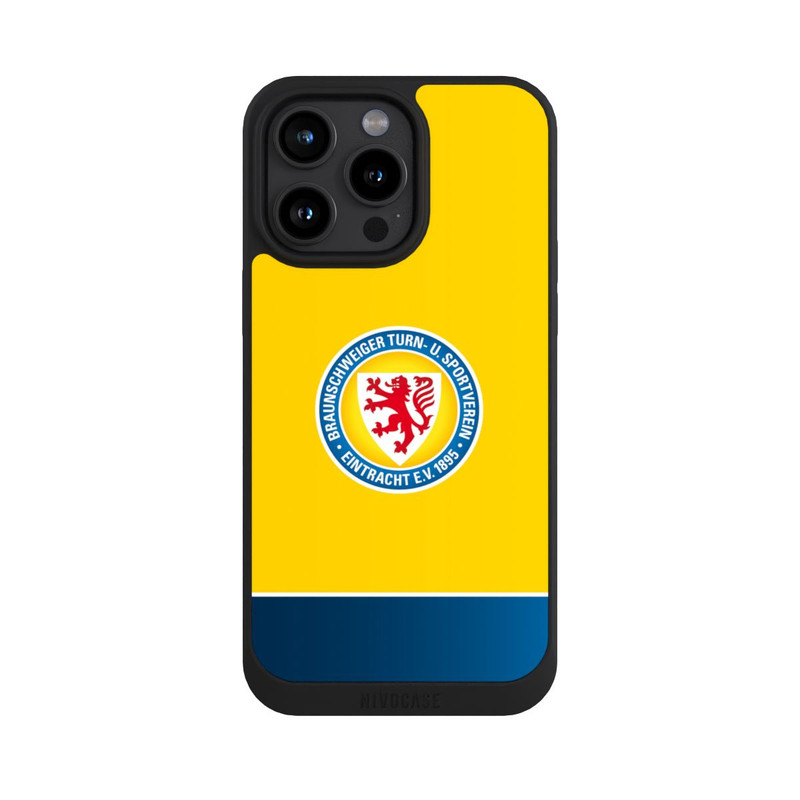 iPhone 15 Pro Max NIVOpure Eintracht Braunschweig Jaune Bleu