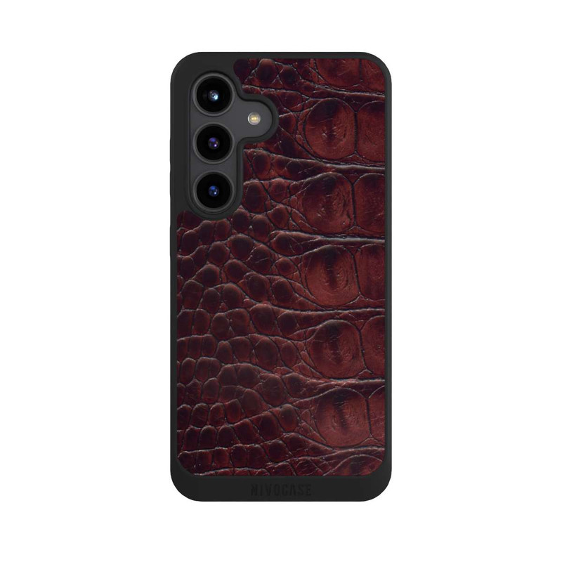 Galaxy S24 NIVOpure Kroco Dunkelbraun