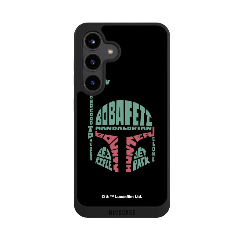 Galaxy S24 NIVOpure Boba Fett Typo Grafisch