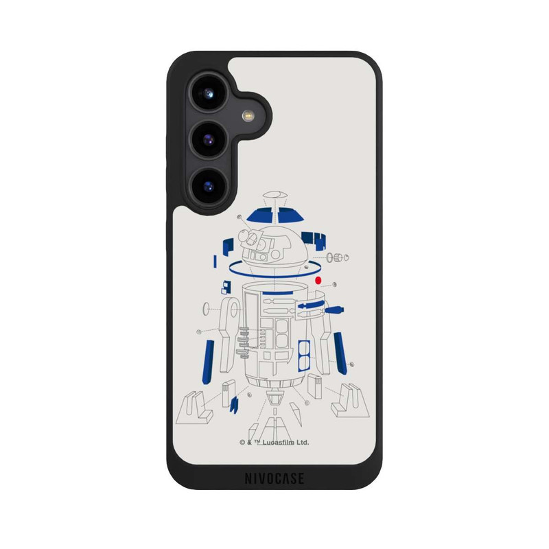 Galaxy S24 NIVOpure R2D2 Dessin éclaté - StarWars 8