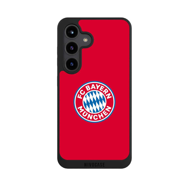 Galaxy S24 NIVOpure FCB Logo auf Rot