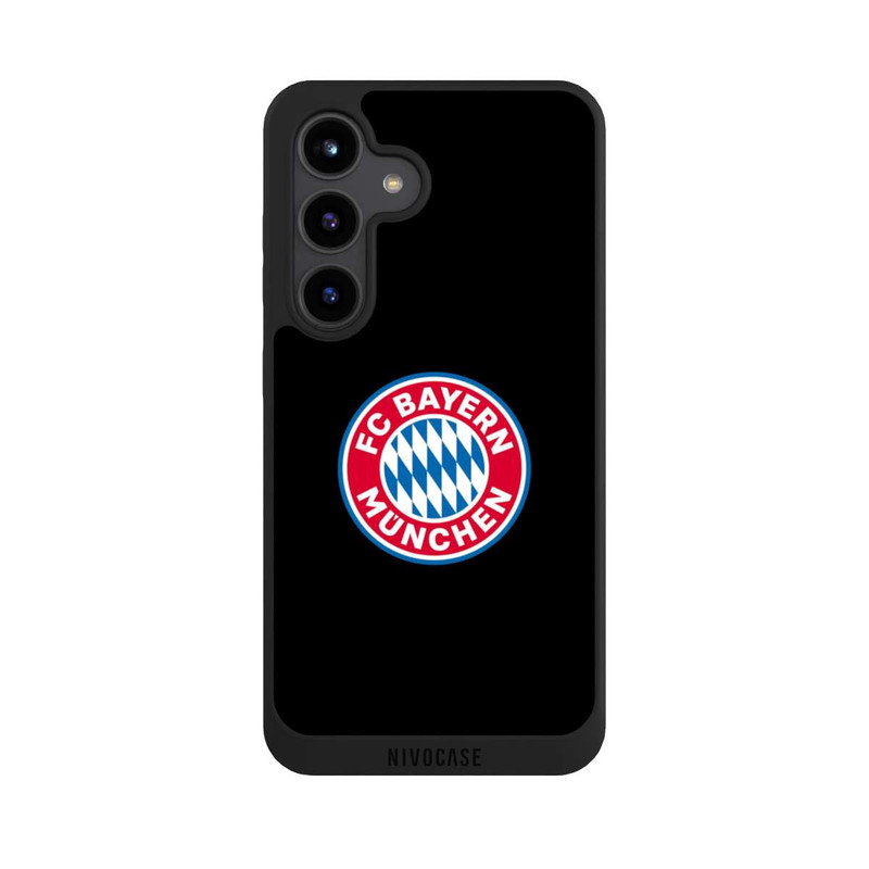 Galaxy S24 NIVOpure FCB Logo auf Schwarz