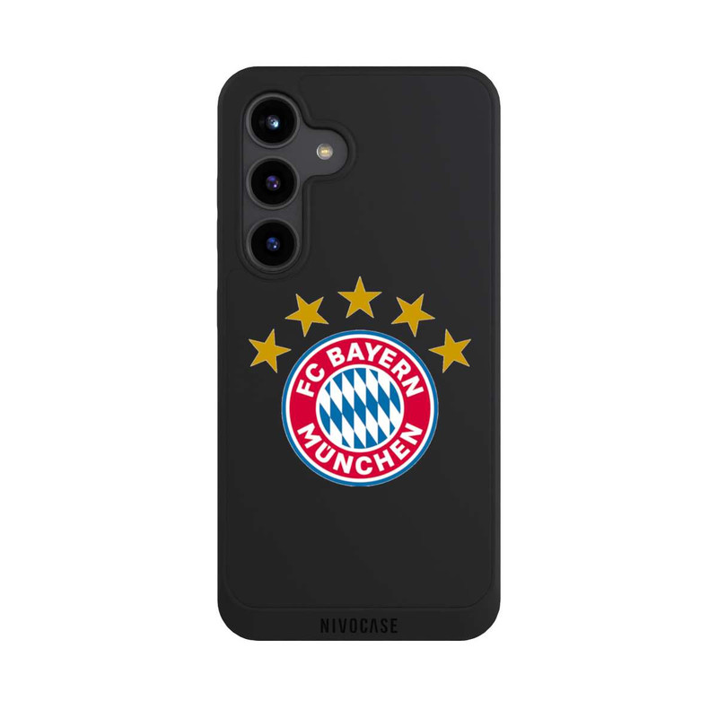 Galaxy S24 NIVOpure FCB Logo mit Sterne - ohne Hintergrund
