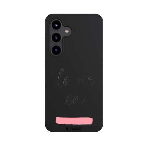 Samsung Galaxy S24 NIVOpure La vie en Rosa Transparent