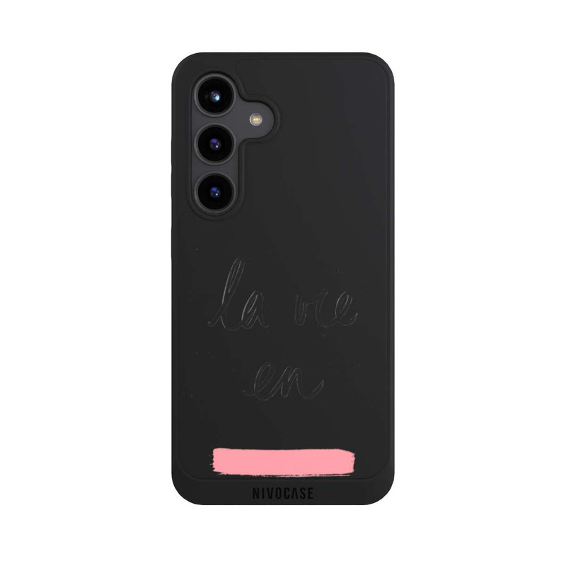 Galaxy S24 NIVOpure La vie en Rosa Transparent