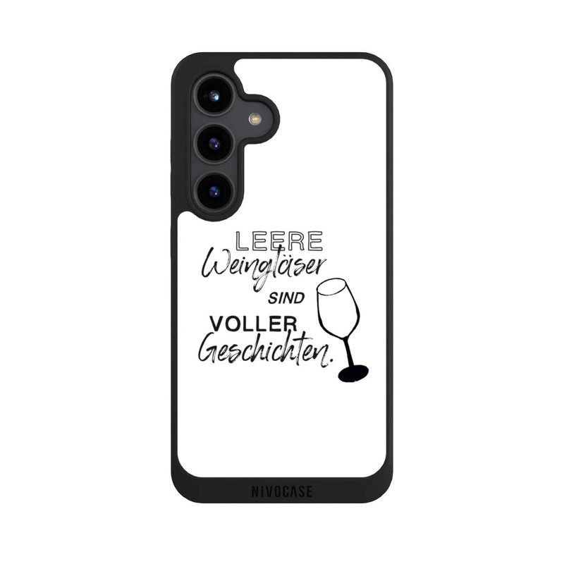 Galaxy S24 NIVOpure Leere Weingläser