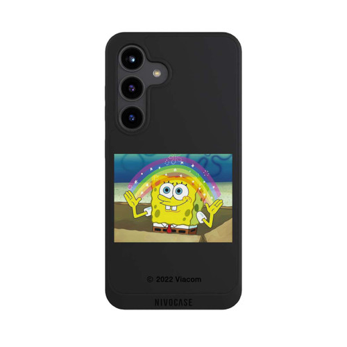 Samsung Galaxy S24 NIVOpure Spongebob - Regenbogen Meme transparent