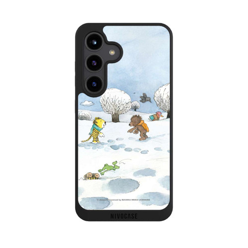 Samsung Galaxy S24 NIVOpure Kleiner Bär und kleiner Tiger im Schnee