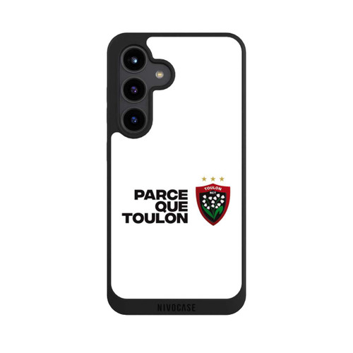 Samsung Galaxy S24 NIVOpure RC Toulonnais PQT Blanc