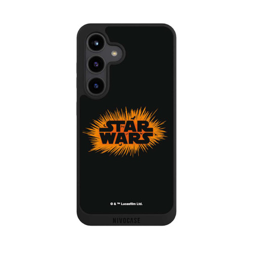 Samsung Galaxy S24 NIVOpure Star Wars Logo Orange Halloween Explosion