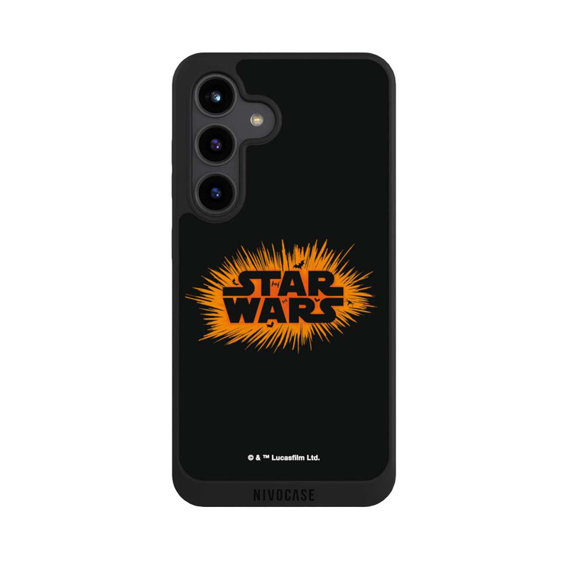 Galaxy S24 NIVOpure Star Wars Logo Orange Halloween Explosion