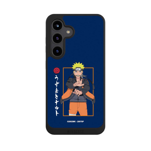 Samsung Galaxy S24 NIVOpure Naruto Kampfposition Blau
