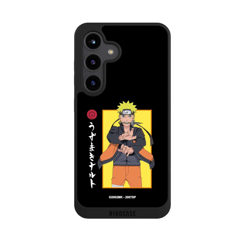 Galaxy S24 NIVOpure Naruto Kampfposition Schwarz