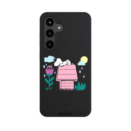 Samsung Galaxy S24 NIVOpure Snoopy Hundehütte Spring transparent