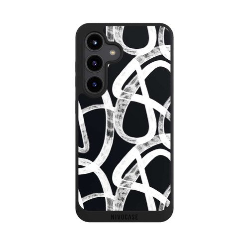 Samsung Galaxy S24 NIVOpure Doodles Black and White