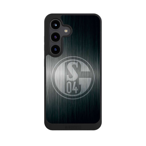 Samsung Galaxy S24 NIVOpure Schalke 04 Metall Look