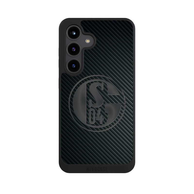 Galaxy S24 NIVOpure Schalke 04 Carbon Look