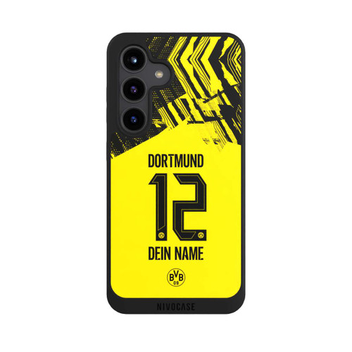 Samsung Galaxy S24 NIVOpure BVB Trikot Personalisierbar 25-26