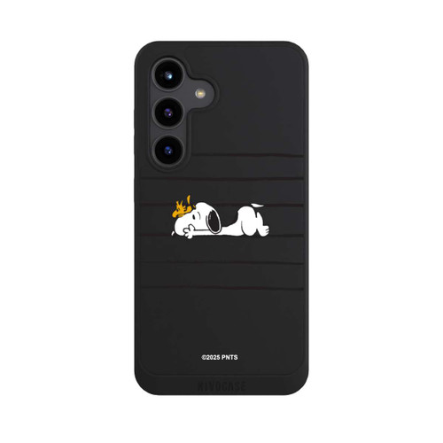 Samsung Galaxy S24 NIVOpure Snoopy Woodstock Stripes Peanuts Transparent