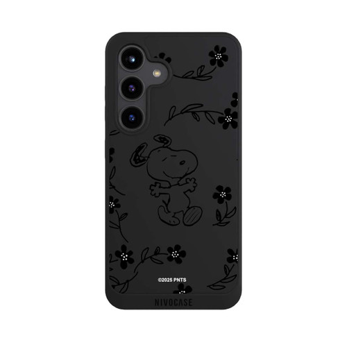 Samsung Galaxy S24 NIVOpure Snoopy und Flowers Transparent