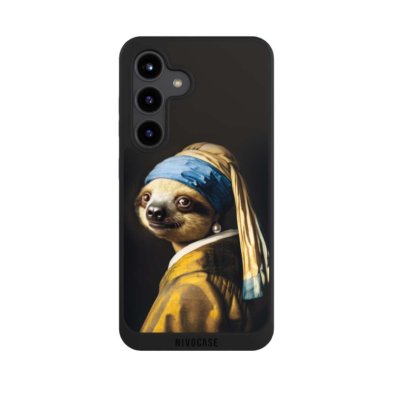 Galaxy S24 NIVOpure Sloth with a Pearl Earring