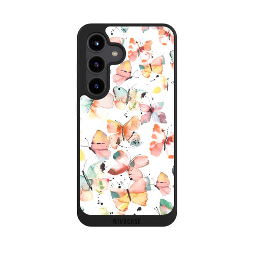 Samsung Galaxy S24 NIVOpure Butterflies Watercolor Pattern