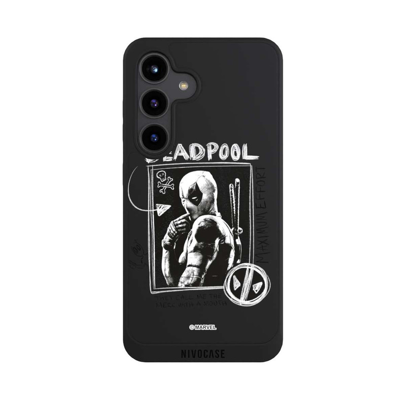 Galaxy S24 NIVOpure Deadpool Transparent