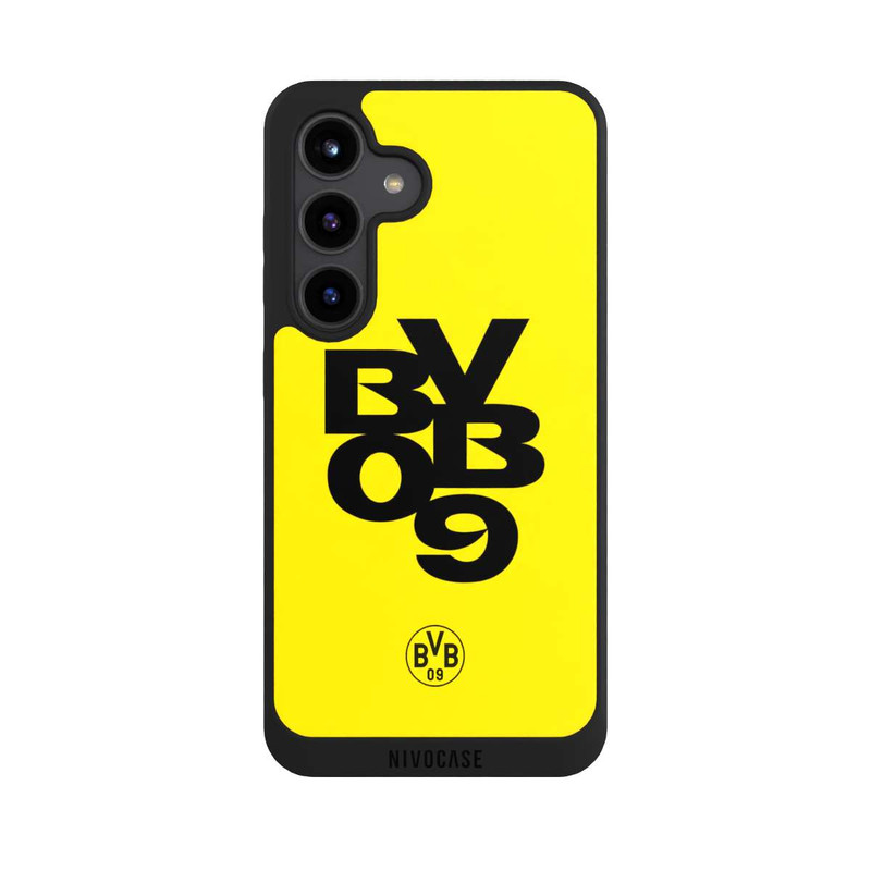 Galaxy S24 NIVOpure BVB09 Schwarz Gelb