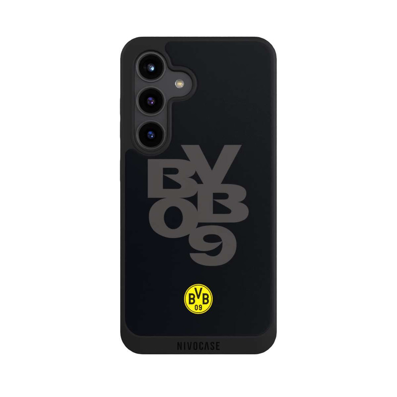 Galaxy S24 NIVOpure BVB09 Grau Schwarz